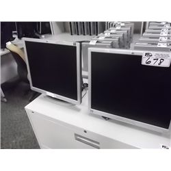 LOT OF 23 HP 19" LCD MONITOR