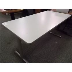 GREY MATRIX 60  X 30  HEAVY DUTY FOLDING TABLE