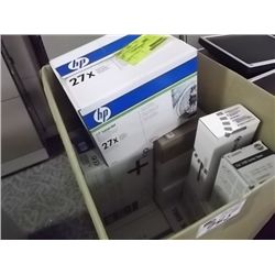 LOT OF MISC TONER CARTRIDGES