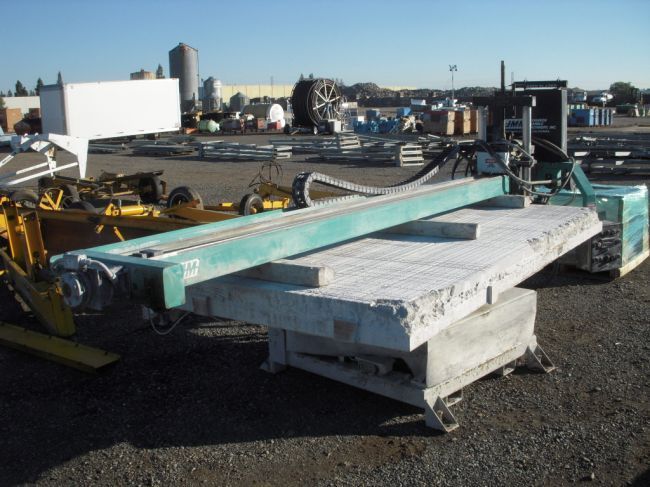 Johnson Marble Machinery B300 Stone Cutting Bridge Saw