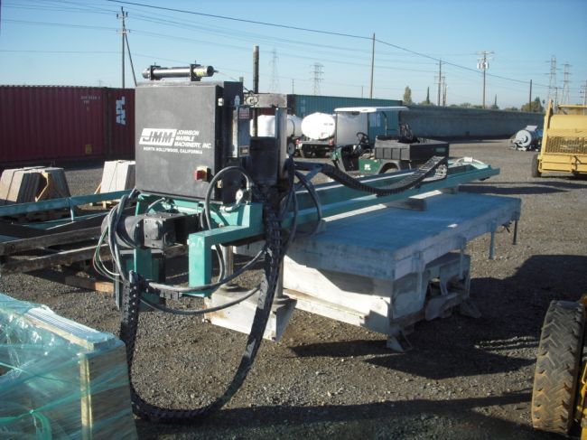 Johnson Marble Machinery B300 Stone Cutting Bridge Saw