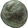 Image 1 : Greek.  Italy. Etruria, Populonia.  10 decimae (triens), after 211 BC. Obv.: Head of Sethlans right,