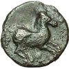 Image 1 : Greek.  Sicily. Entella.  Hexas (?), circa 345-338 BC. Obv.: Horse galloping right. Rev.: [ENTE??]. 
