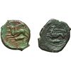 Image 1 : Greek.  Sicily. Kainon.  AE 25-23mm. Lot of 2 specimens, circa 340 BC. Obv.: Griffin springing left.