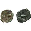 Image 2 : Greek.  Sicily. Kainon.  AE 25-23mm. Lot of 2 specimens, circa 340 BC. Obv.: Griffin springing left.