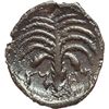 Image 2 : Greek.  Sicily. Motya.  Litra, 415-397 BC. Obv.: Head of Gorgoneion facing. Rev.: Palm tree. SNG ANS