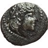 Image 1 : Greek.  Sicily. Syracuse.  Obol, circa 480-470 BC. Obv.: Laureate head of Arethusa right. Rev.: Whee