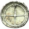 Image 2 : Greek.  Sicily. Syracuse.  Obol, circa 480-470 B.C. Obv.: Diademed head of Arethusa right. Rev.: Whe