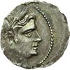 Image 1 : Greek.  Punic Sicily.   Quarter Shekel, circa 213-211 BC. Akragas(;). Obv.: Head of Triptolemus righ