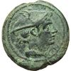 Image 1 : Roman Republican.    Semilibral standard. Semuncia, 217-215 BC. Obv.: Head of Mercury right. Rev.: P