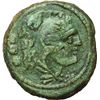 Image 1 : Roman Republican.    Sextantal standard. Quadrans, after 211 BC. Obv.: Head of Hercules right. Three