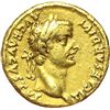 Image 1 : Roman Imperial.    Tiberius (14-37). Aureus, Lugdunum. Obv.: TI CAESAR DIVI AVG F AVGVSTVS. Laureate