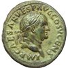 Image 1 : Roman Imperial.    Vespasian (69-79). As, circa 74-75. Obv.: IMP CAESAR VESP AVG COS V CENS. Laureat