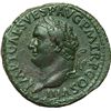Image 1 : Roman Imperial.    Titus (79-81). As, 80-81. Obv.: IMP T CAES VESP AVG PM TR P COS VIII. Laureate he