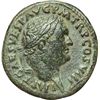 Image 1 : Roman Imperial.    Titus (79-81). As, circa 80-81. Obv.: IMP T CAES VESP AVG PM TR P COS VIII. Laure