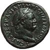 Image 1 : Roman Imperial.    Titus (79-81). Sestertius. Obv.: T CAES VESPASIAN IMP PON TR POT COS V. Laureate 