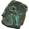 Image 2 : Roman Imperial.    Volusian (251-253). Sestertius. Obv.: [ ]C VIB VOLV [ ]. Laureate, draped and cui
