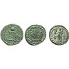 Image 2 : Roman Imperial.    Constantine I (307-337). Lot of 3 folles of Constantine I, Crispus and Constantiu