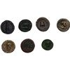 Image 1 : Lotti classici.    Impero romano. Lotto di 7 quadranti del I secolo, da classificare.     AE.     Mo