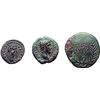 Image 1 : Lotti classici.    Impero romano. Lotto di 3 nominali provinciali da classificare.     AE.    R. 2 p