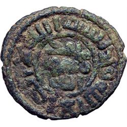 Islam.   Omayyadi.  Fals, Qinnasrin.    Album 184. Walker 914. AE. g. 4.32  mm. 21.00    BB+.