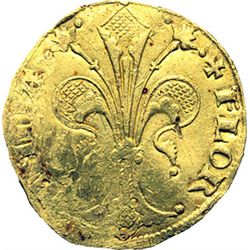 Monete e Medaglie di Zecche Italiane.   Firenze. Repubblica (sec. XIII-1532). Fiorino d'oro largo, I