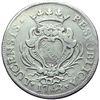 Image 1 : Monete e Medaglie di Zecche Italiane.   Lucca. Repubblica (1369-1799). Scudo 1743.    MIR 237/5. AG.