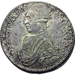 Monete e Medaglie di Zecche Italiane.   Malta. Fra Ferdinand von Hompesch (1797-1798). 30 Tarì 1798.