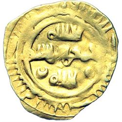 Monete e Medaglie di Zecche Italiane.   Messina o Palermo. Ruggero I  (1072-1101). Tarì.    Sp. 3/15