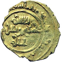 Monete e Medaglie di Zecche Italiane.   Messina o Palermo. Ruggero I  (1072-1101). Tarì.    Sp. 3/15