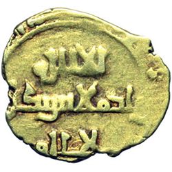 Monete e Medaglie di Zecche Italiane.   Messina o Palermo. Ruggero II (1105-1154). Tarì.    Sp. 37/4