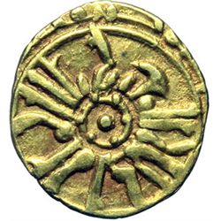 Monete e Medaglie di Zecche Italiane.   Messina o Palermo. Ruggero II (1105-1154). Tarì.    Sp. 63/7