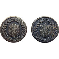 Monete e Medaglie di Zecche Italiane.   Napoli. Ferdinando IV  (1759-1816). Lotto di 2 monete: 5 tor