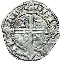 Monete e Medaglie di Zecche Italiane.   Padova. Jacopo II da Carrara (1345-1350). Carrarino da 2 sol