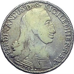 Monete e Medaglie di Zecche Italiane.   Palermo. Ferdinando III (1759-1816). 12 tarì 1797.    Sp. 22