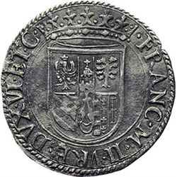 Monete e Medaglie di Zecche Italiane.   Pesaro. Francesco Maria II della Rovere (1574-1624). Paolo. 