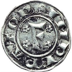 Monete e Medaglie di Zecche Italiane.   Pisa. Repubblica a nome di Federico II (1220-1250). Grosso d