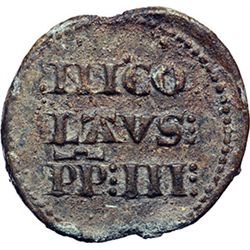 Monete e Medaglie di Zecche Italiane.   Roma. Niccolò III (1277-1280), Gaetano Orsini. Bolla.    Ser