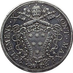 Monete e Medaglie di Zecche Italiane.   Roma. Clemente X (1670-1676), Emilio Bonaventura Altieri. Pi