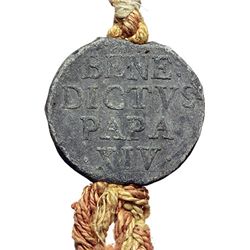 Monete e Medaglie di Zecche Italiane.   Roma. Benedetto XIV (1740-1758), Prospero Lambertini. Bolla.