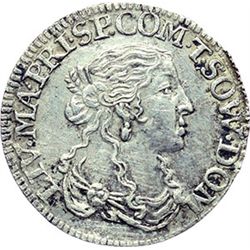 Monete e Medaglie di Zecche Italiane.   Tassarolo. Livia Centurioni Oltremarini (1658-1667). Luigino