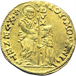 Monete e Medaglie di Zecche Italiane.   Venezia. Alvise III Mocenigo (1722-1732). Zecchino.    Paol.