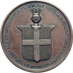 Casa Savoia - Regno di Sardegna - Regno di Italia.  Casa Savoia.  Carlo Felice (1821-1831). Medaglia