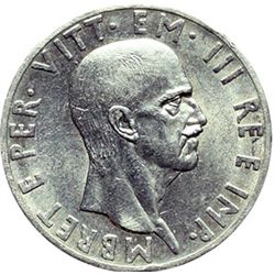 Casa Savoia - Regno di Sardegna - Regno di Italia.  Albania.  Vittorio Emanuele III (1900-1943). 10 