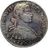 Image 1 : Monete e Medaglie Estere.   Messico. Ferdinando VII (1808-1822). 8 reales 1809/T.H.     AG.      qSP