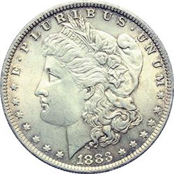 Monete e Medaglie Estere.   USA.  Dollaro 1883 O, New Orleans.    KM 110. AG.      SPL/SPL+.