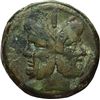 Image 1 : Roman Republican.    'Anchor' series. As, ca 209-208. Obv.: Laureate head of Janus; above mark of va