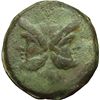 Image 1 : Roman Republican.     As, ca after 211. Obv.: Laureate head of Janus; above, mark of value I. Rev.: 