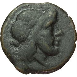 Roman Republican.    'Apex and hammer' series. Unofficial Issue. Semis, uncertain mint after 82. Obv