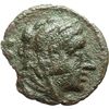 Image 1 : Roman Republican.    Q. Caecilius Metellus. Quadrans, ca130 B.C. Obv.: Head of Hercules right, weari
